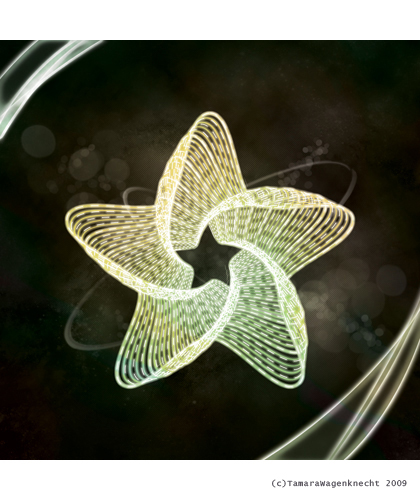 Starbling|2009|Photoshop + Illustrator|Wanted to put to use some skills I had learned thanks to online tutorials.